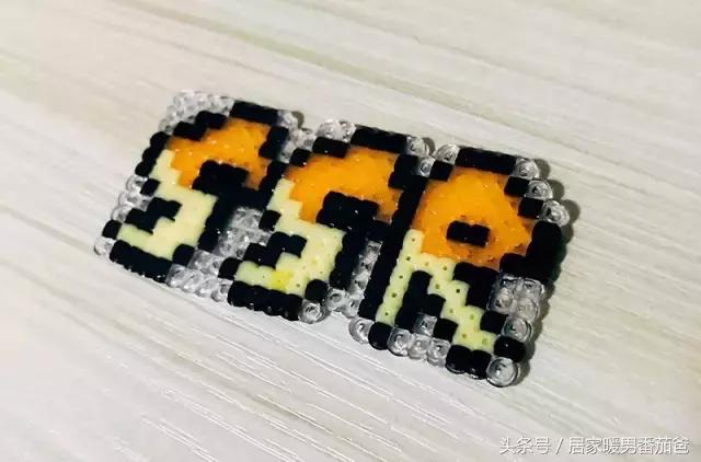 手工活大家一起干,拼豆豆手工教程