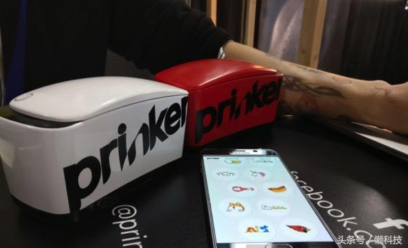 韩国便携式纹身打印机,韩国创意手动标签打印机