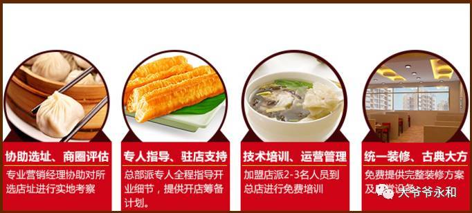 大爷爷餐饮公司,青岛永和豆浆餐饮管理有限公司