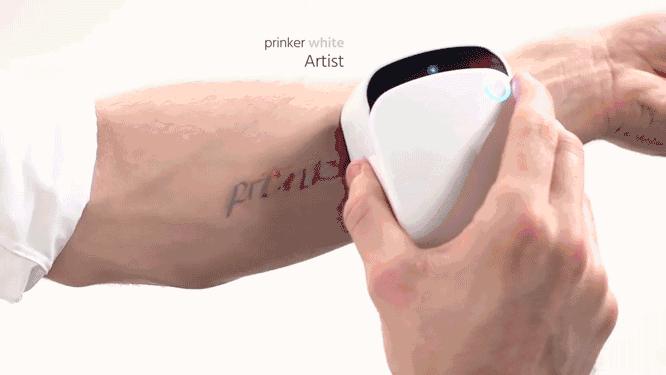 韩国便携式纹身打印机,韩国创意手动标签打印机