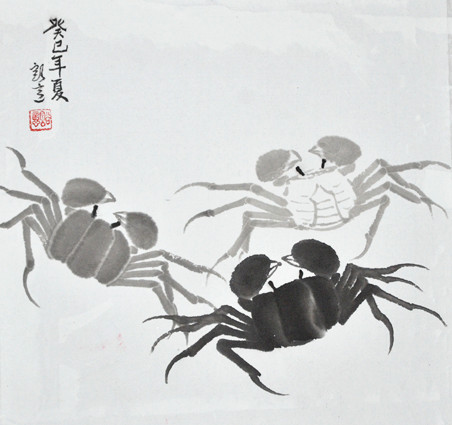 螃蟹的画法儿童画,螃蟹的画法有多少种