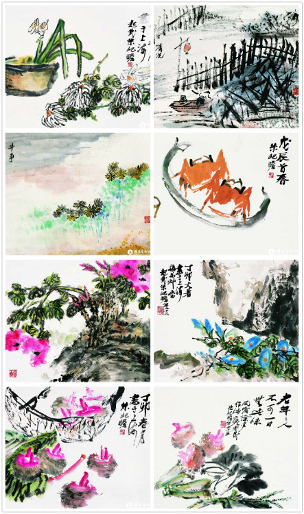 海派花鸟画谁的比较好,海派名家张雄花鸟画