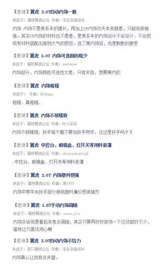 翼虎口碑,翼虎口碑报告