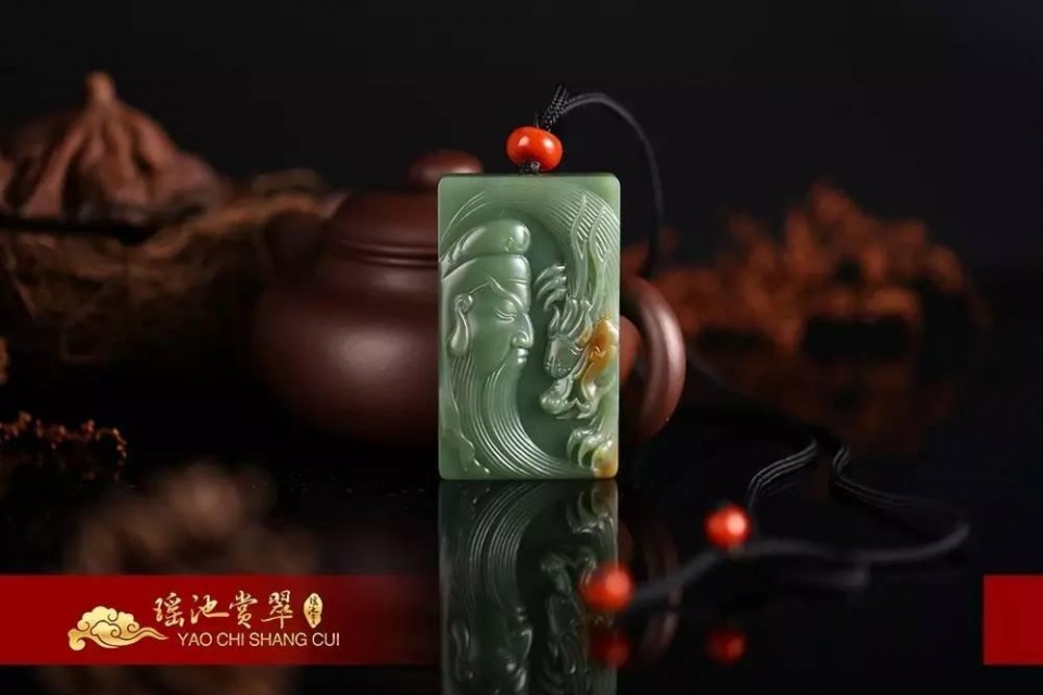 金丝线玉石雕件,翡翠雕件招财