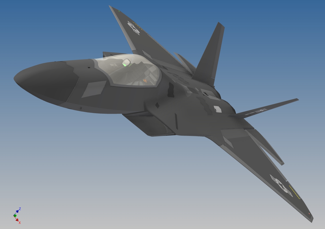 f-22手工制作战斗机模型图纸,f-117隐形战斗机航模图纸