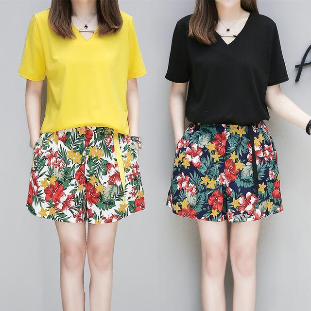 胖mm洋气遮肉显瘦套装,大码微胖mm遮肉显瘦套装