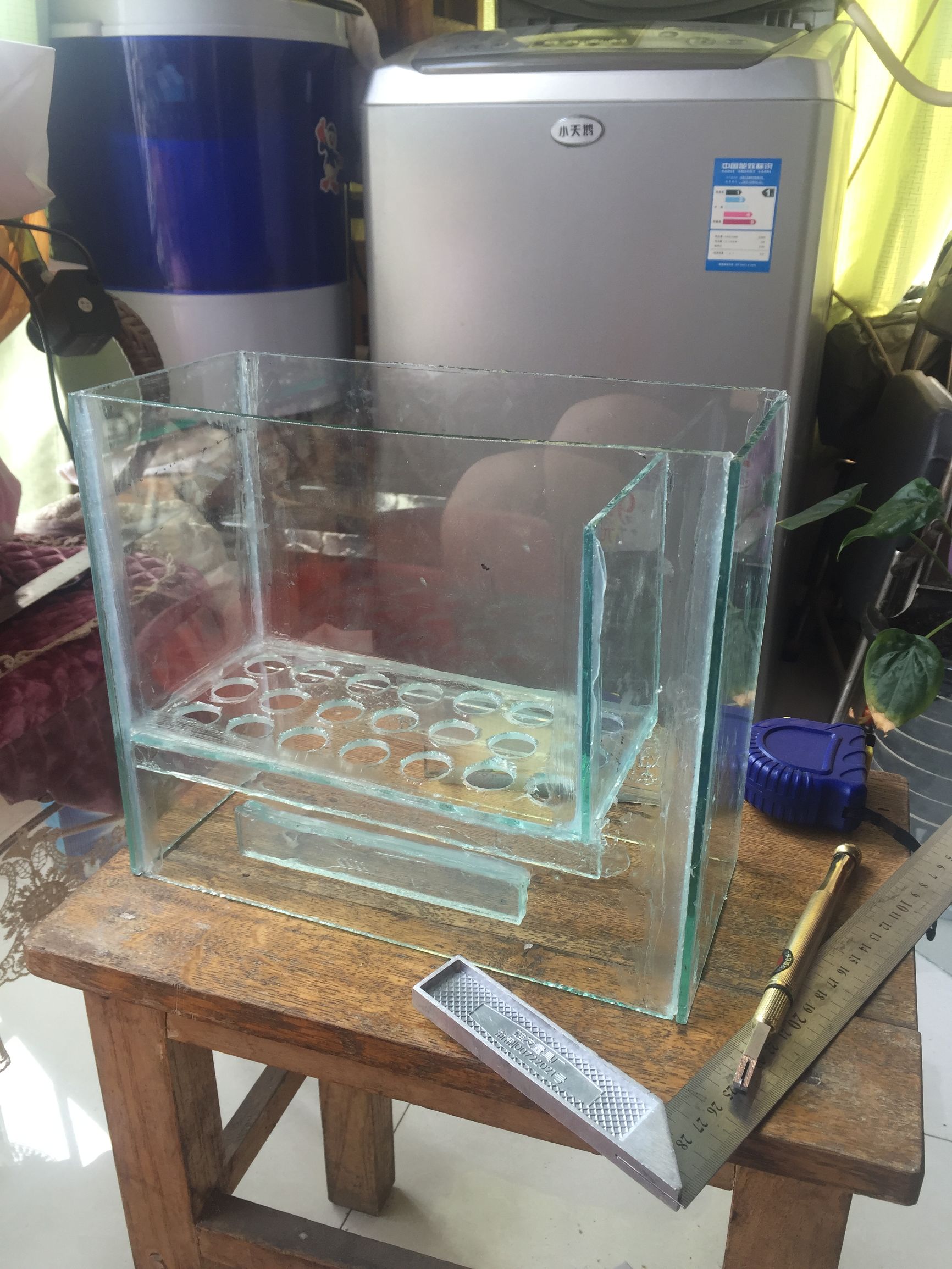 鱼缸diy用什么石头,鱼缸diy制作30元