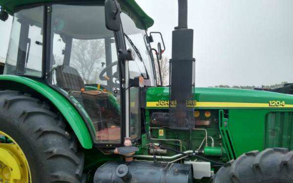 约翰迪尔1204拖拉机多少马力,约翰迪尔1204动力输出分解图