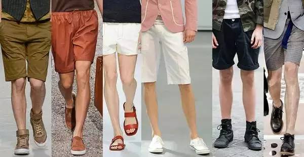 男生帅气短裤,男生穿怎样的短裤好看新款