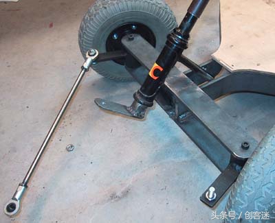 手工打造双人电动四轮小车,手工自制电动四轮车全过程