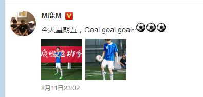 鹿晗足球水平到底怎么样,鹿晗足球明星赛完整版