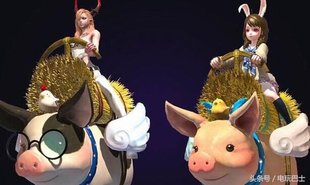 大家都用生命仰视有坐骑的高端玩家，但她却跟别家狗子跑了