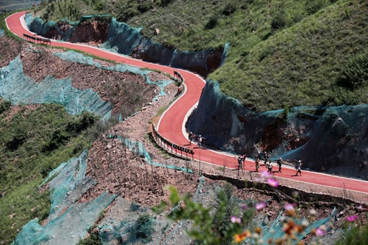 伊滨区万安山山顶公园,洛阳万安山山顶公园照片