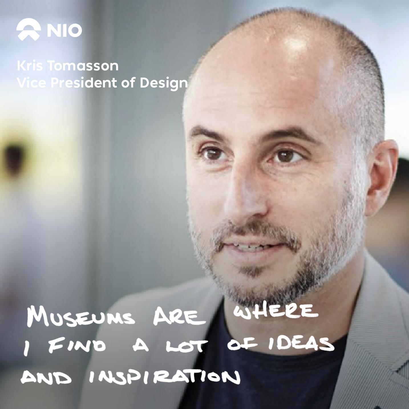 蔚来新生代汽车设计大师:KrisTomasson