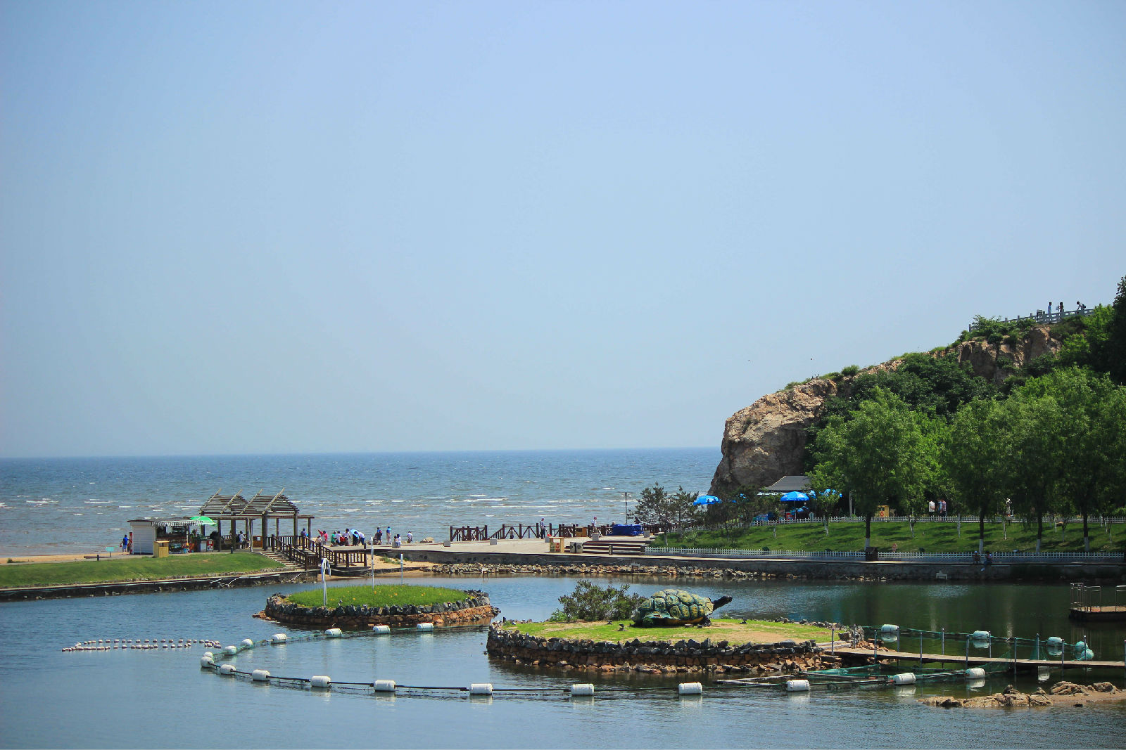 北戴河的鸽子窝公园,北戴河鸽子窝公园之旅