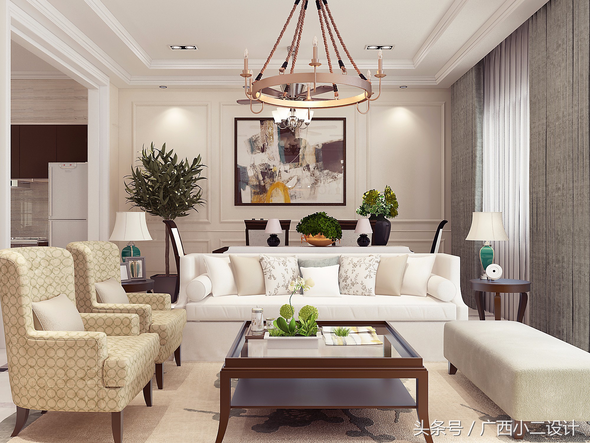 房间装修设计图1-3居室效果图,177平方米装修效果图