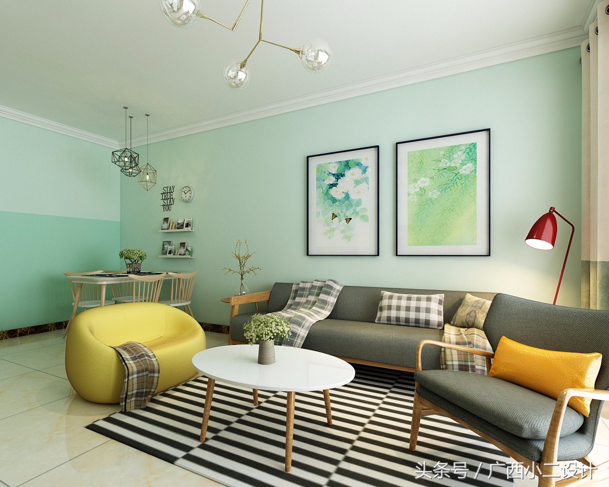 房间装修设计图1-3居室效果图,177平方米装修效果图