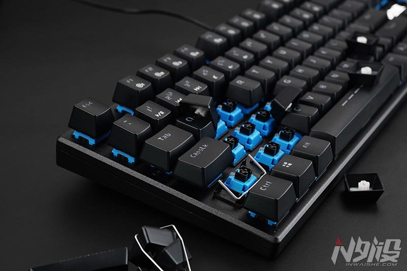 达尔优ck533红外青轴,达尔优ck533红外轴机械键盘