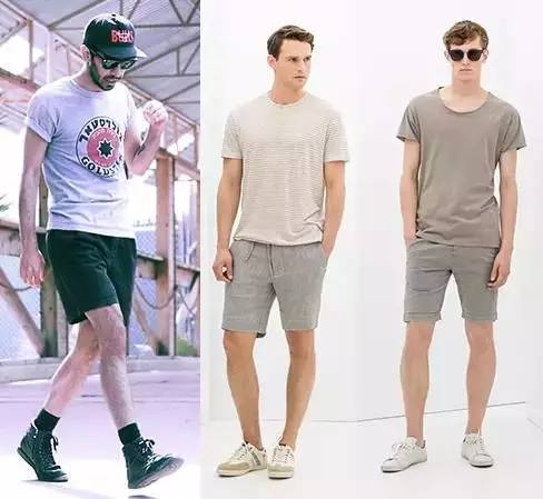 男生短裤如何穿出高级感,男生如何穿短裤显高