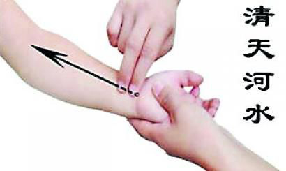 小儿湿疹的推拿方法,宝宝脚上长湿疹小儿推拿按哪