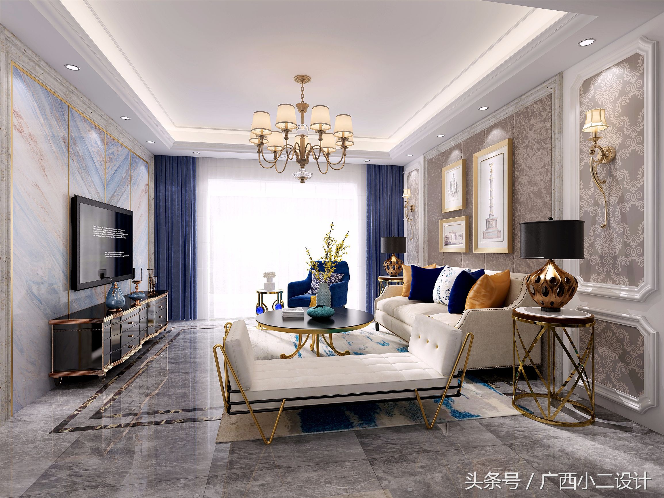 房间装修设计图1-3居室效果图,177平方米装修效果图