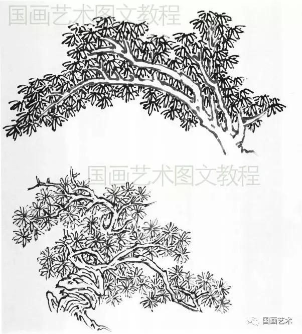 山水画教程零基础入门,水墨山水画技法入门教程