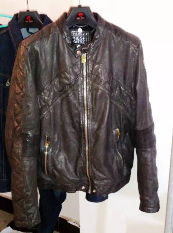 真皮皮衣评语,diesel皮衣爆皮