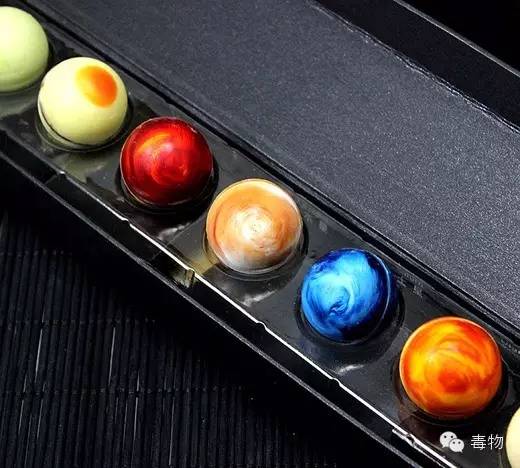 太阳系八大行星立体巧克力,宇宙行星巧克力