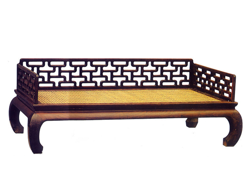 明式家具罗汉床款式,五屏风罗汉床和七屏风罗汉床