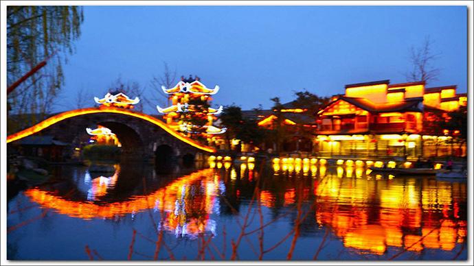 游川西千年古镇黄龙溪,不老的传说黑胶