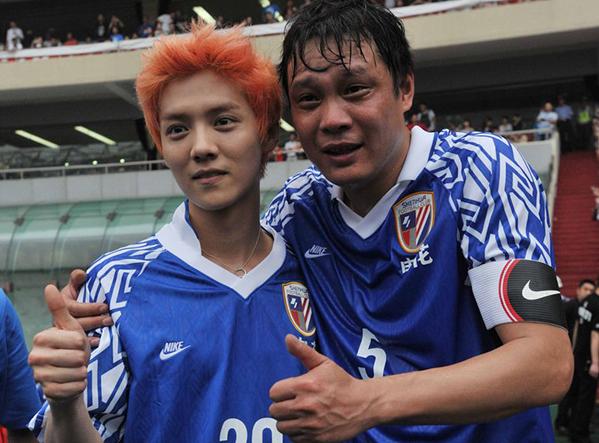 鹿晗足球小将,鹿晗谈其与足球的故事