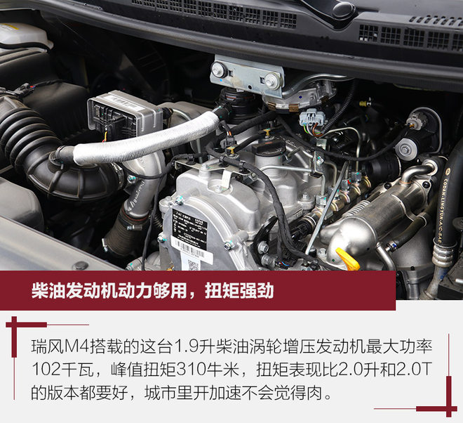 实用至上车型,江淮瑞风m4柴油版1.9T落地多少钱