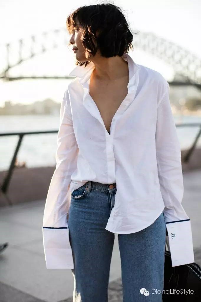 袖子设计感衬衫怎么搭配,衬衫怎么穿最有设计感