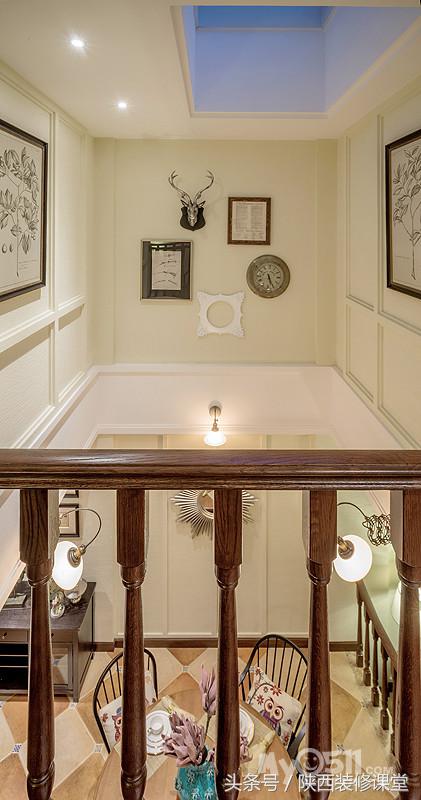 190平方装现代美式风格要多少钱,180平复式现代美式