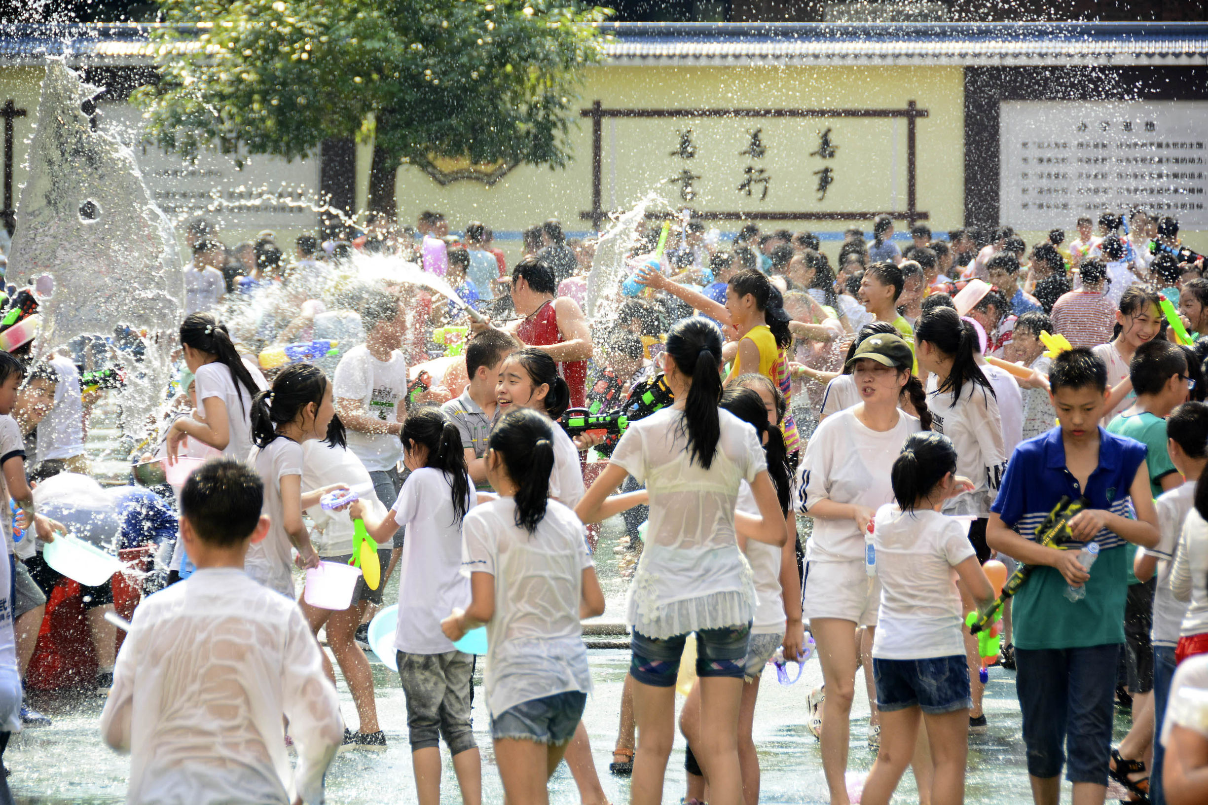 巴州三小素质拓展活动,巴州三中训练