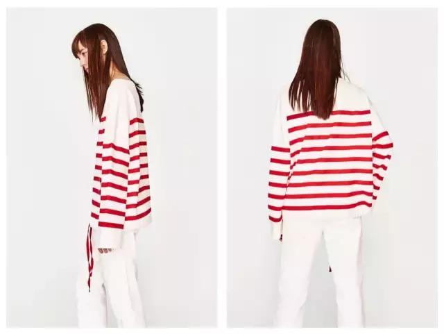 想要怎么穿都比别人瘦，只要一件条纹衫