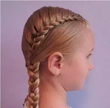 简单易学好看适于儿童的编发教程,日常编发分享儿童编发教程