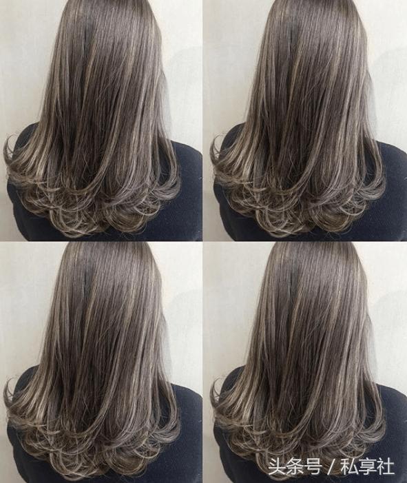 好看的头发颜色渐层挑染,高级感潮色挑染