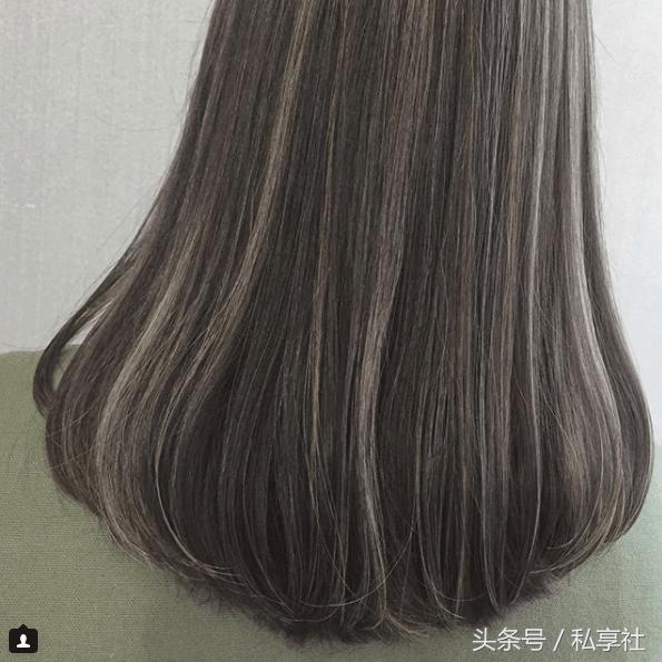 好看的头发颜色渐层挑染,高级感潮色挑染