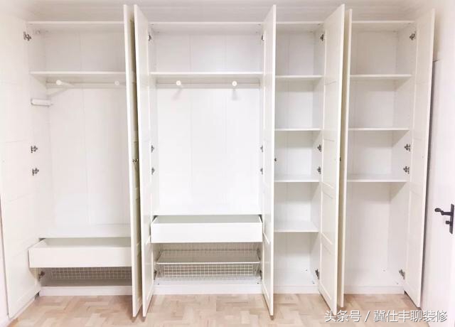 2020衣柜构造样板图,2023最新款定制衣柜效果图