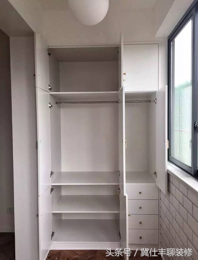 2020衣柜构造样板图,2023最新款定制衣柜效果图