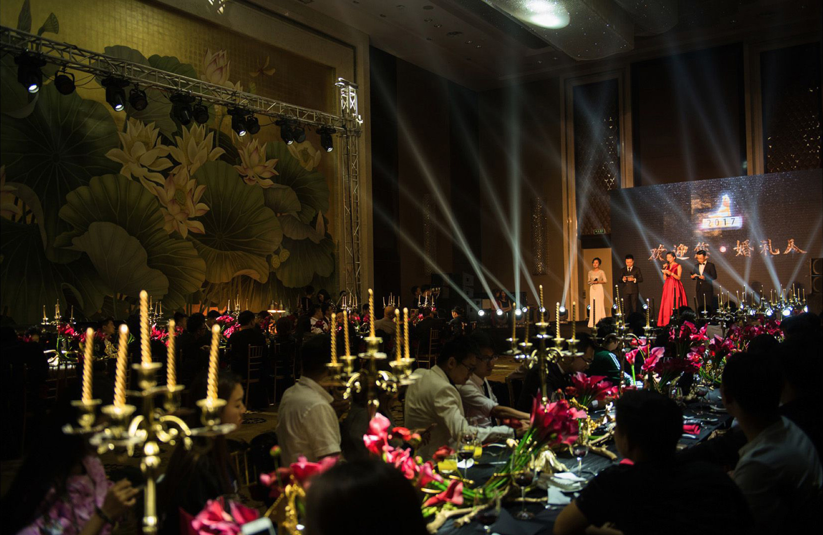 华丽演绎至臻完美大庆万达喜来登酒店尚维婚礼2017婚礼品鉴会