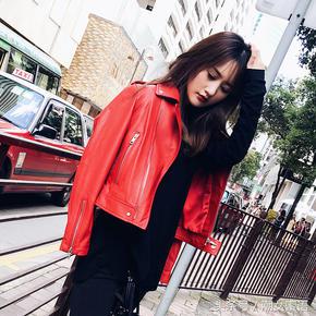 短领皮夹克穿搭,短款皮夹克的穿搭