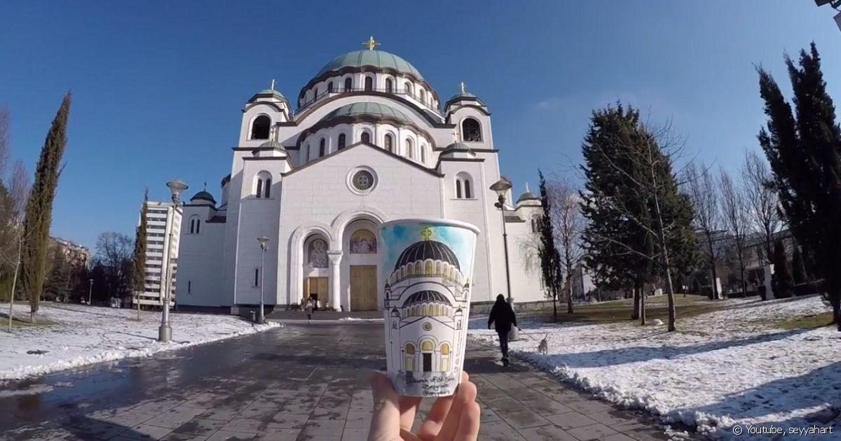 22岁大学生，靠一支画笔就能环游世界，他是怎么做到的？