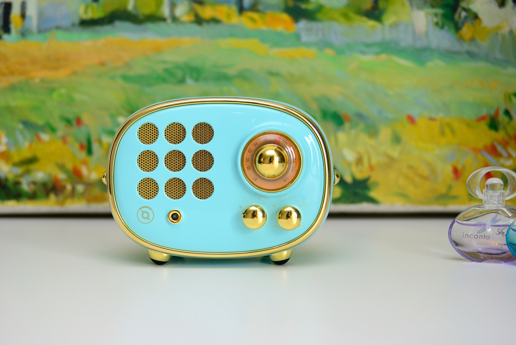 送女友猫王音箱,送女朋友礼物收音机可爱