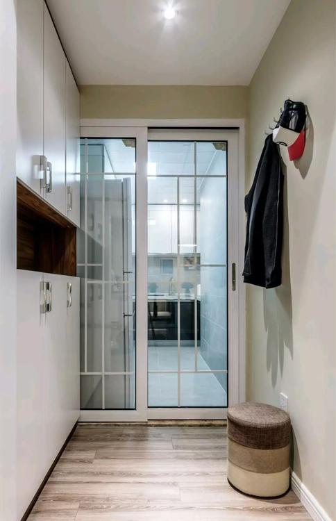 清新北欧风装修70平,蓝庭国际精装修效果图