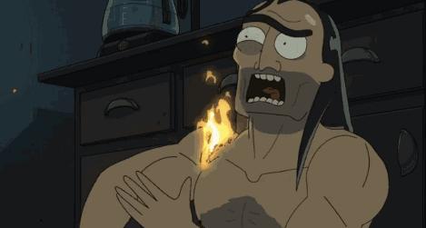 一条黄瓜加上宇宙第一的脑袋，等于无敌的存在，神剧瑞克回归