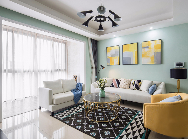 迎来开学季乖宝的新家，太原泰古城90㎡，现代两房两厅全包8万