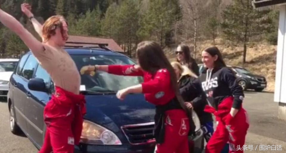 外国学生高考后的狂欢,美国高中生的狂欢