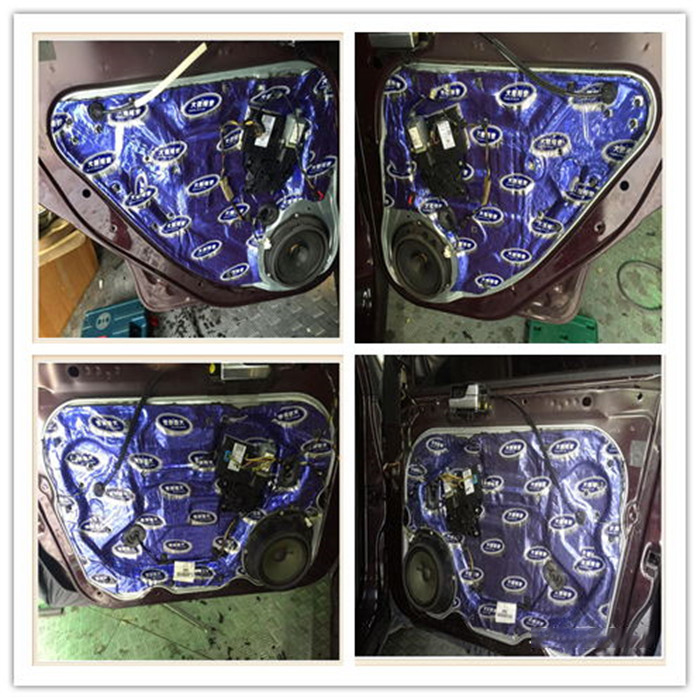 福特福克斯隔音板拆卸教程,福克斯换隔音棉和止震板